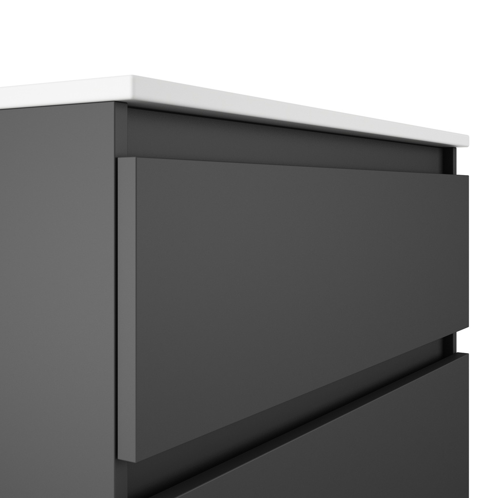 MEUBLE BOX 120 2T/2V SUSP CENIZA