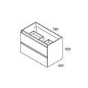 MEUBLE BOX 80 2T SUSP ALISO
