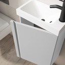 ENSEMBLE LAGOS DE 40 DE 1P (MEUBLE+VASQUE+MIROIR) ADA