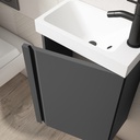 ENSEMBLE LAGOS DE 40 DE 1P (MEUBLE+VASQUE+MIROIR) CENIZA