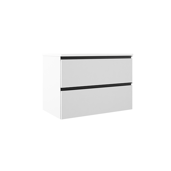 MEUBLE GRANADA 80 2T SUSP ADA- TIRADOR NEGRO