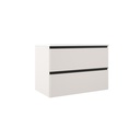 MEUBLE GRANADA 80 2T SUSP COTTON- TIRADOR NEGRO