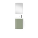 ENSEMBLE LAGOS DE 40 DE 1P (MEUBLE + VASQUE + MIROIR) MUSGO