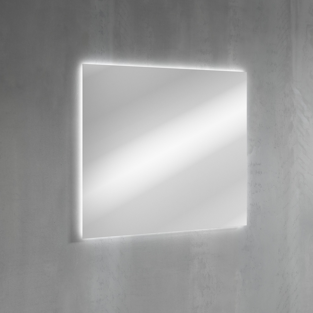 MIROIR  LIGHT 80 X 70 CM