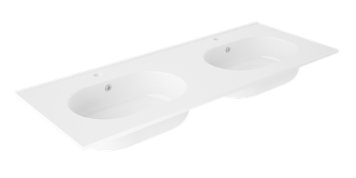 [VISO83808] DOUBLE VASQUE ADA CERAMIQUE 120 CM 